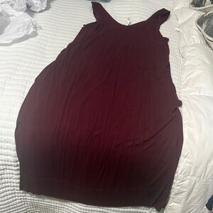 Soma Rich Burgundy Sleep Dress